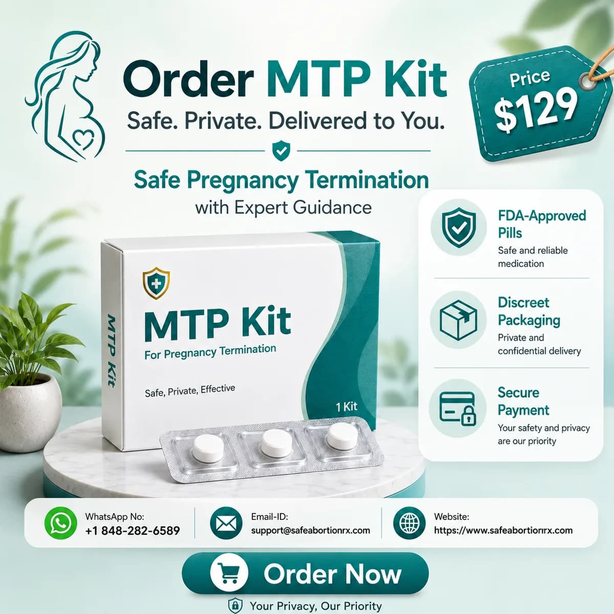 Order MTP Kit in New York – Trusted Online Medication Guidance