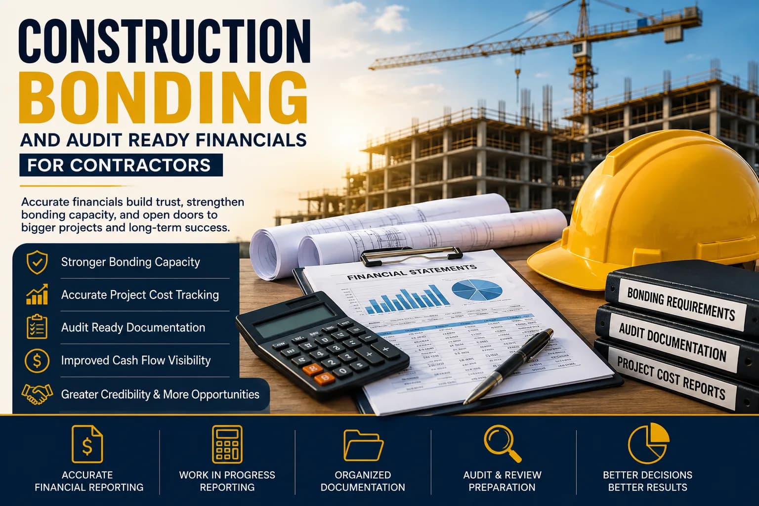 Construction Bonding and Audit-Ready Financials