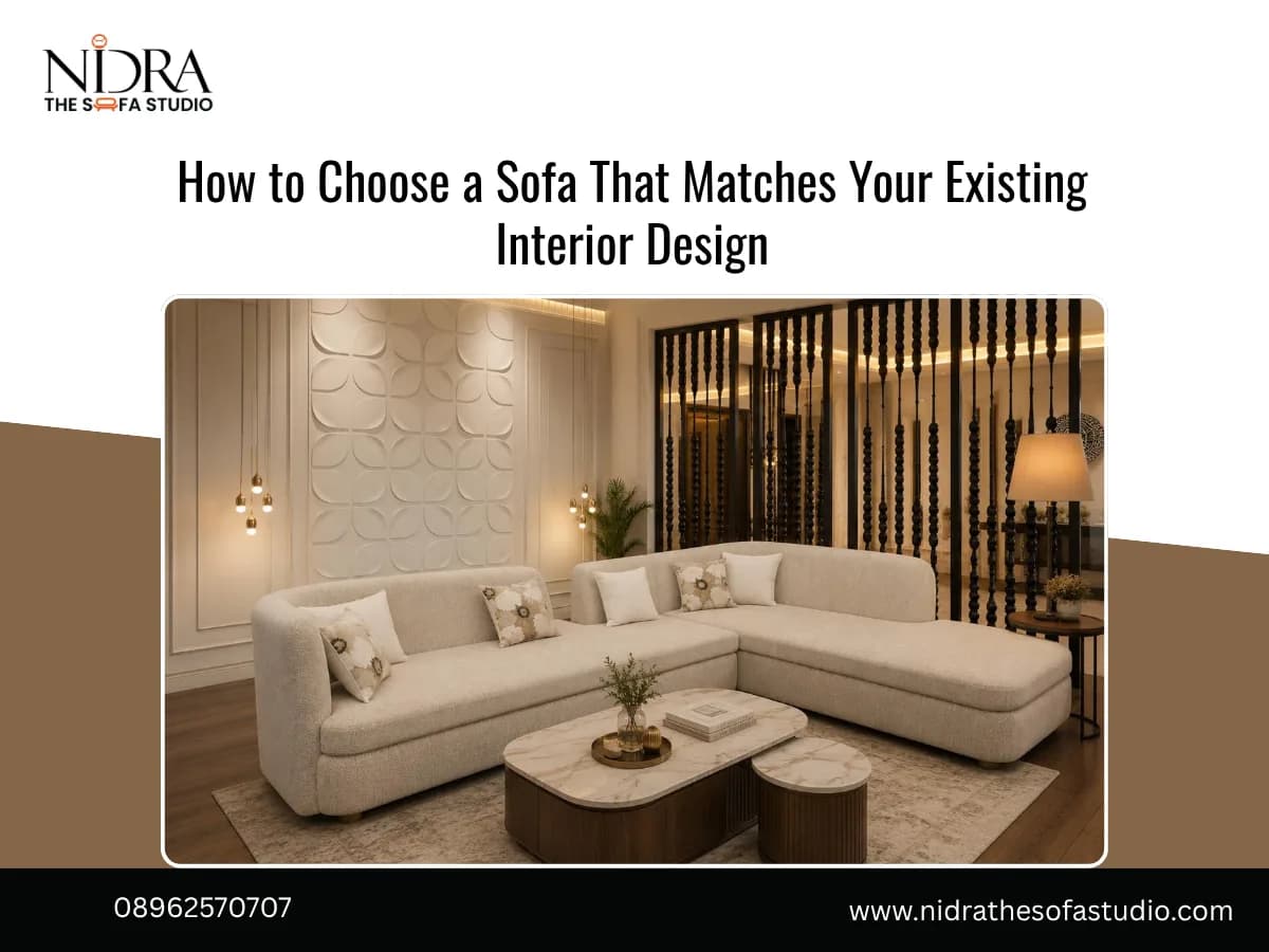 How to Choose a Sofa That Matches Your Existing Interior Design