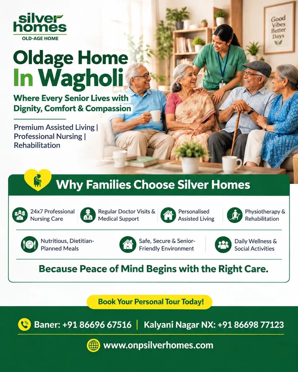 Oldage Care Services Wagholi - ONP Silver Homes