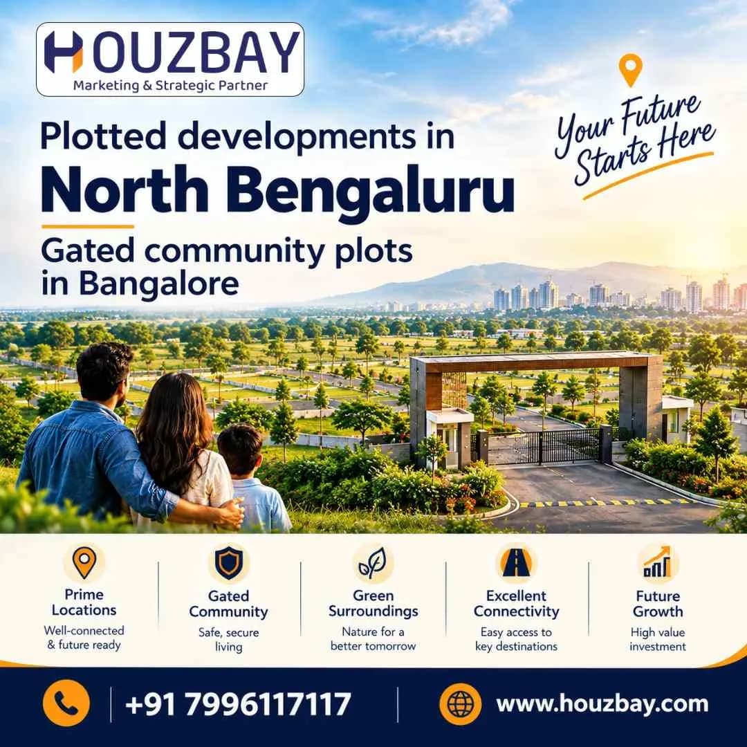 Plotted developments in North Bengaluru | Gated community plots in Bangalore