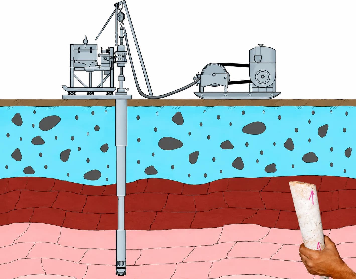 Diamond Core Drilling Rigs in India | Universal Engineering