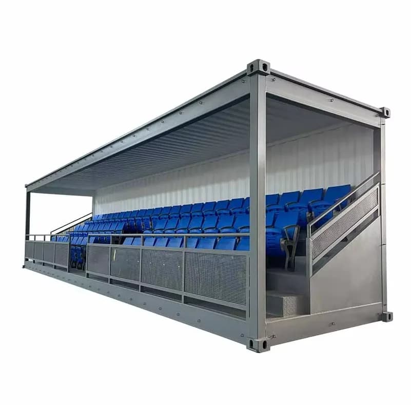 Premium Modular Container Grandstand | Portable Stadium Seating for Events & Sports