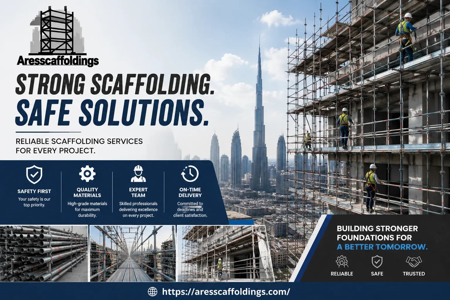 Trusted Scaffolding Company Offering Professional Scaffolding Rental Dubai