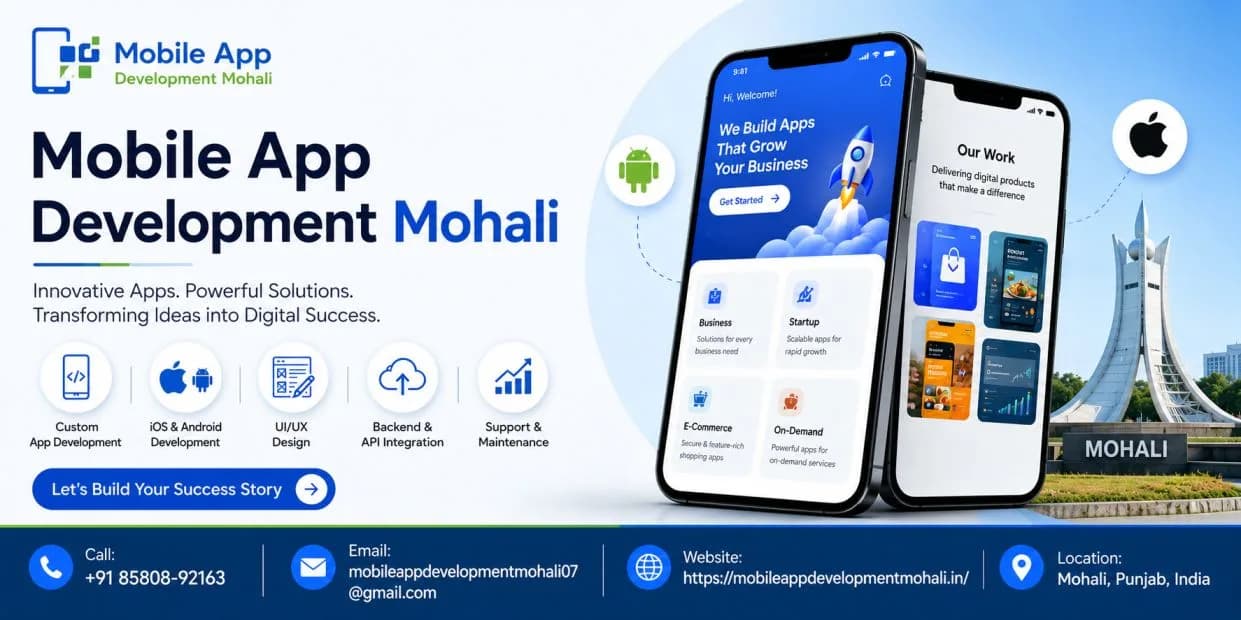 Mobile App Development Mohali