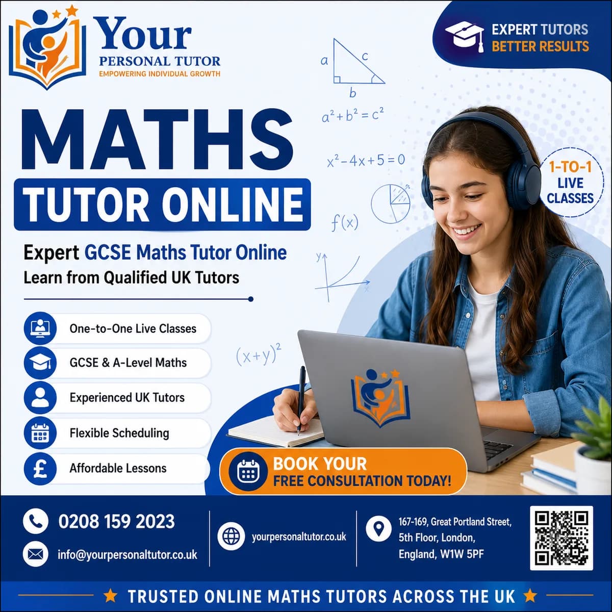 Maths Tutor Online | Expert GCSE Maths Tutors UK