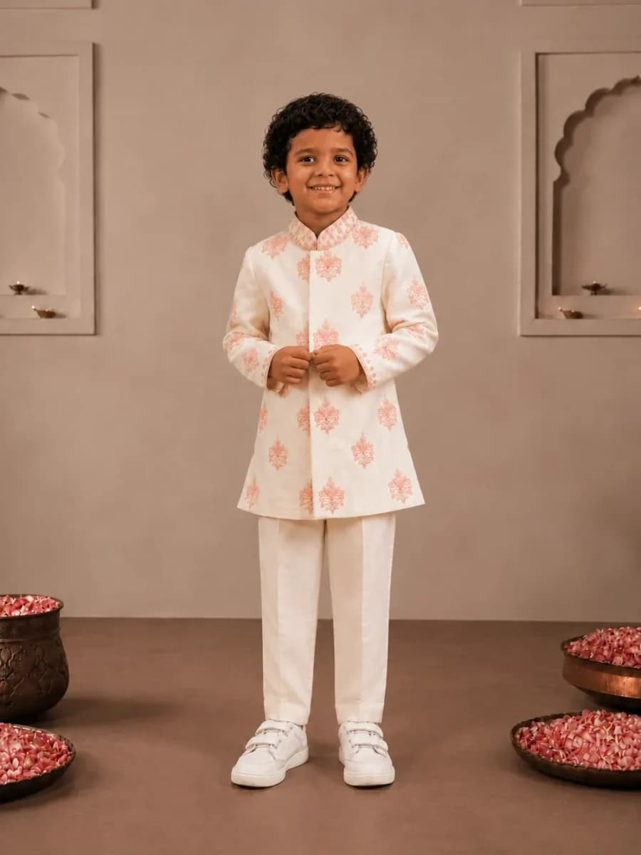 Buy Sherwani for Boys: Festive & Wedding Sherwani Sets