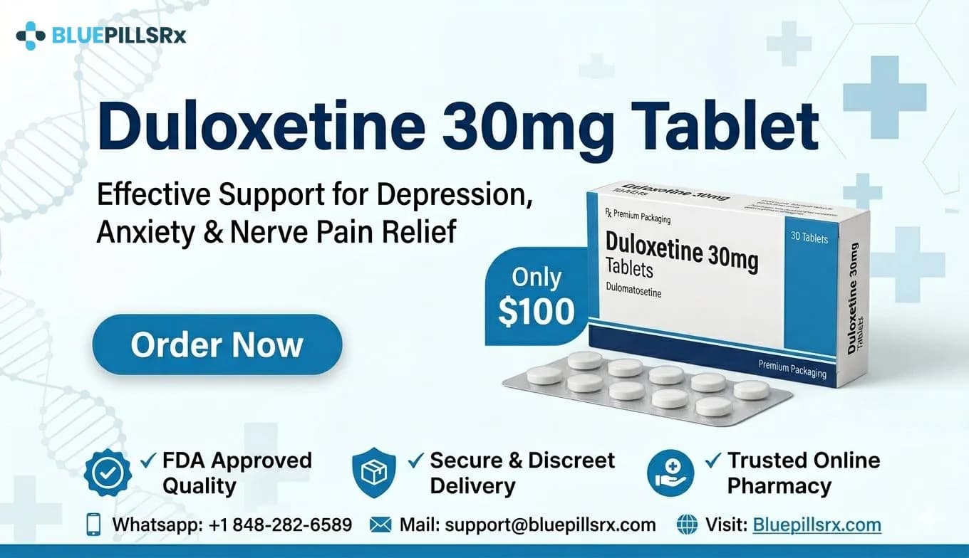 Duloxetine 30mg Tablets in Pennsylvania