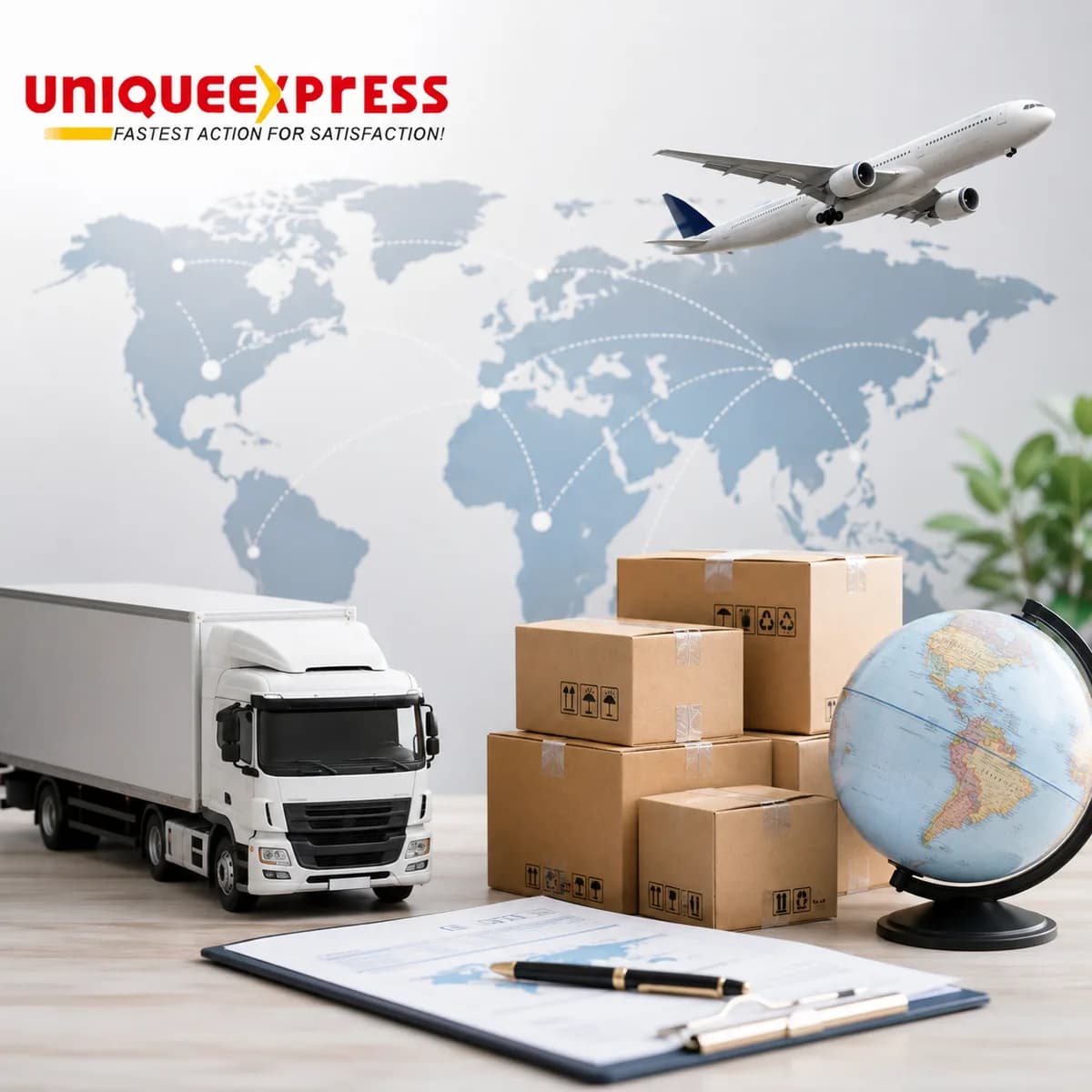 Unique Express Global Shipping Management