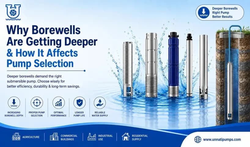 Borewell Depth Guide for Better Submersible Pump Selection
