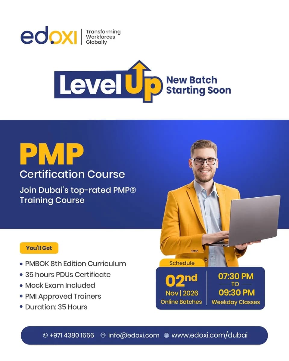 Upgrade Your Project Management Career with a PMP Course in Dubai