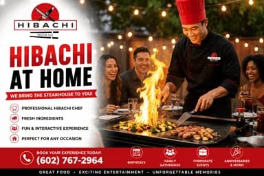 Hibachi at Home | Book a Private Hibachi Chef Near You