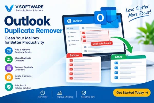Manage Duplicate Outlook Items with Dedicated Software