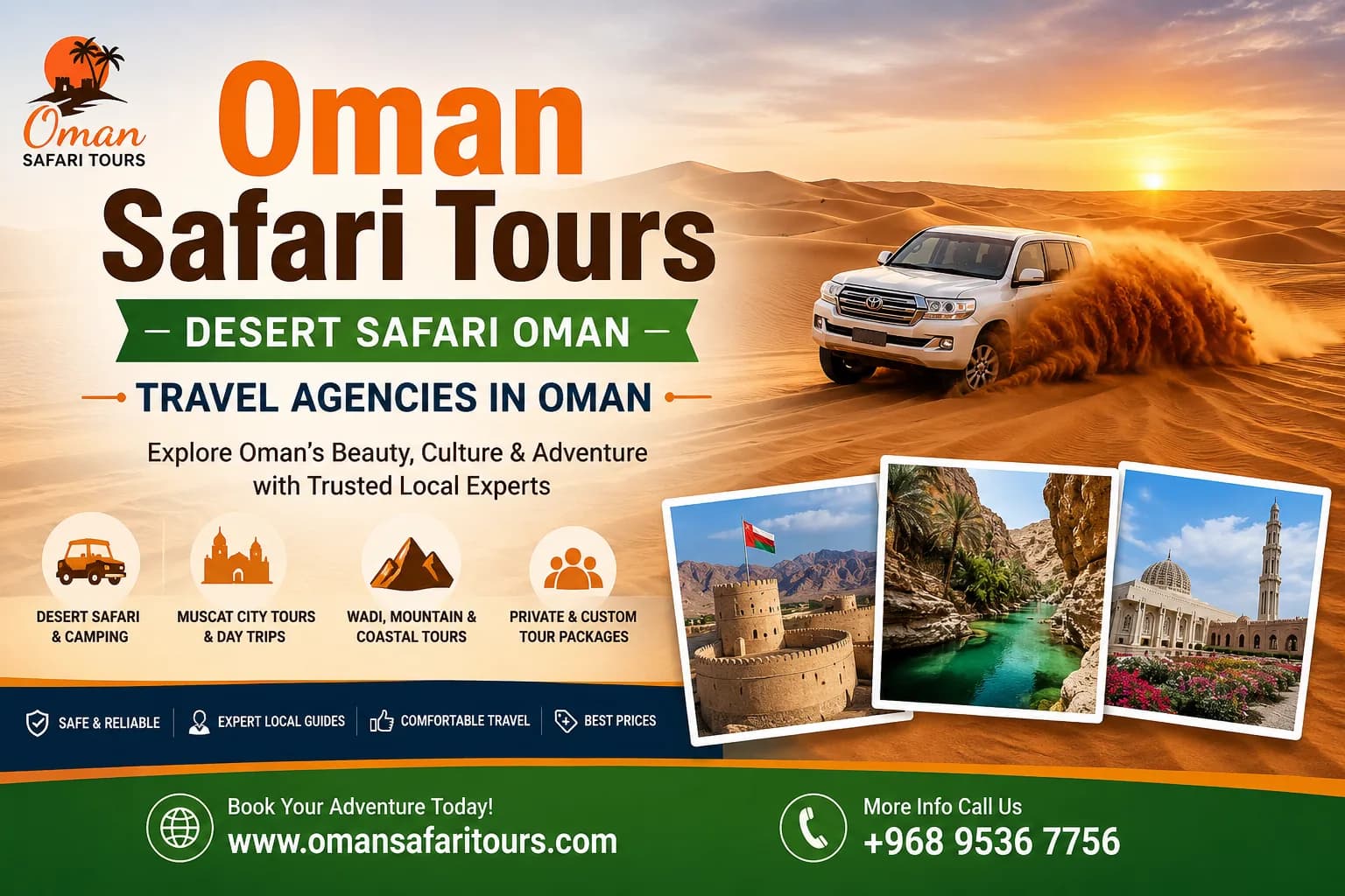 Oman Safari Tours | Desert Safari Oman | Travel Agencies in Oman