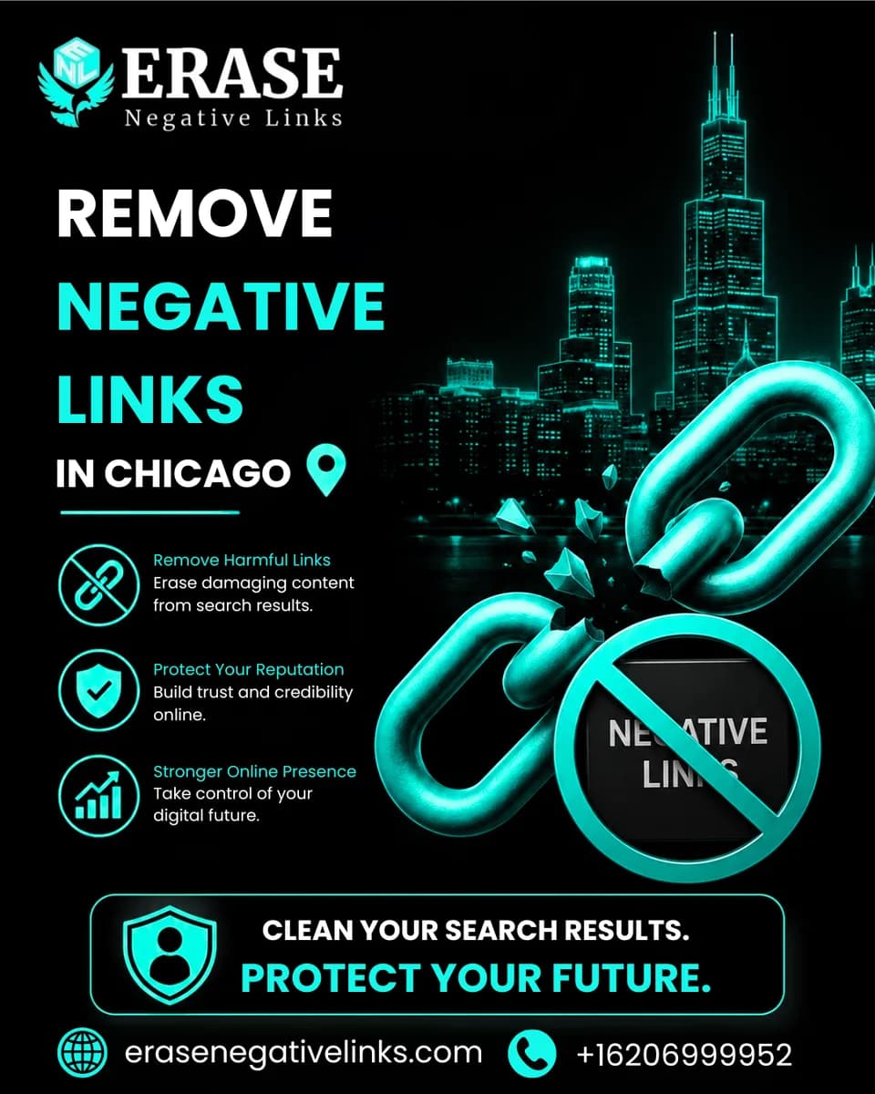 Remove Negative Links in Chicago – Protect Your Online Reputation