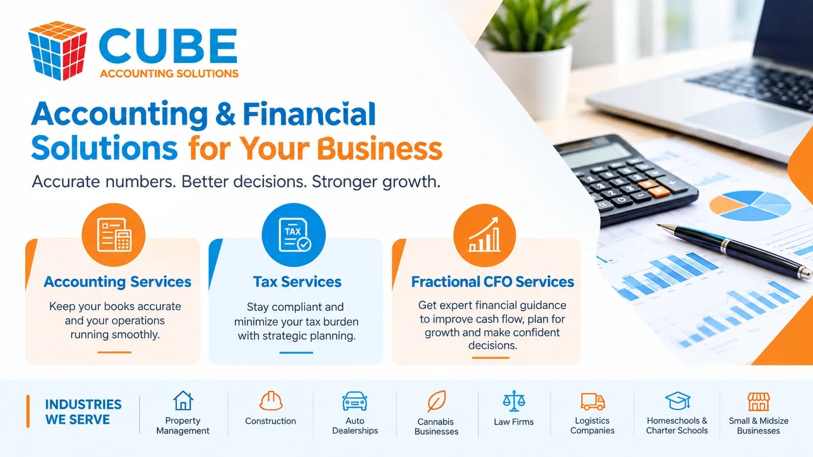 Accounting, Tax and Fractional CFO Services in California
