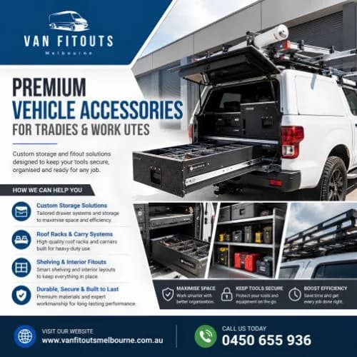 Premium Vehicle Accessories for Tradies & Work Utes
