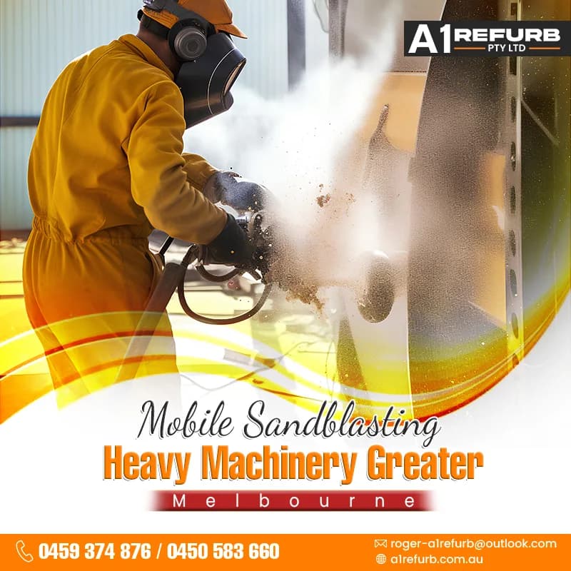 Effective Mobile Sandblasting Heavy Machinery with Premium Materials