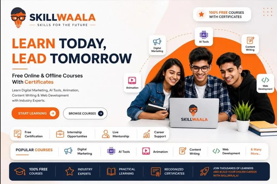 Start Learning With Skillwaala Online & Offline Classes