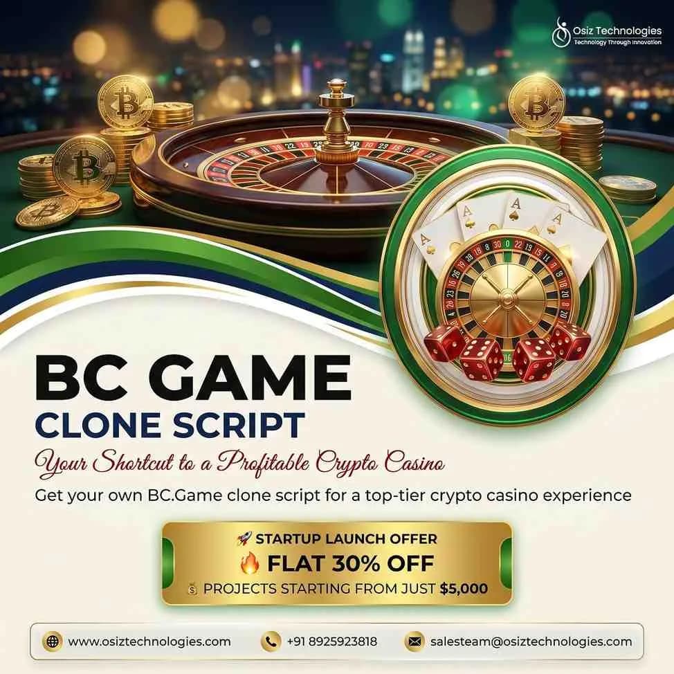 Get a Market-Ready BC Game Clone Script – Flat 30% OFF Today