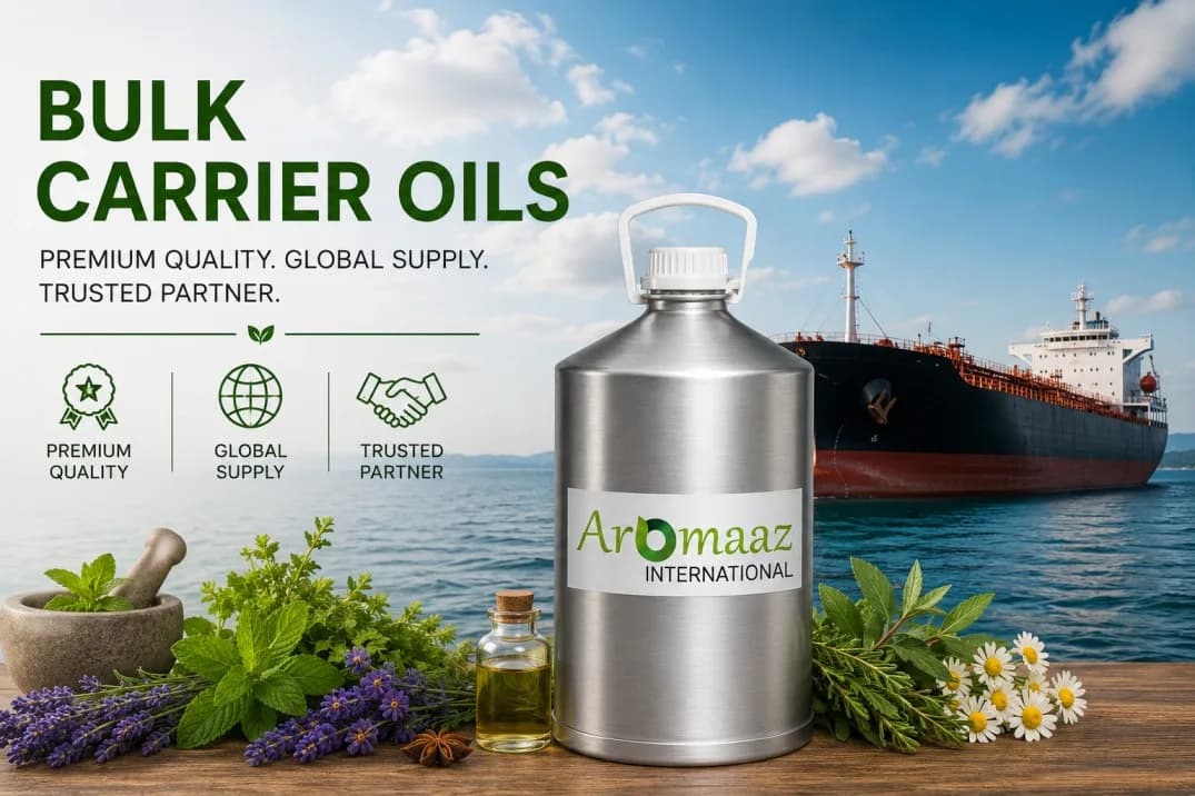 Premium Bulk Carrier Oils for Skincare and Haircare