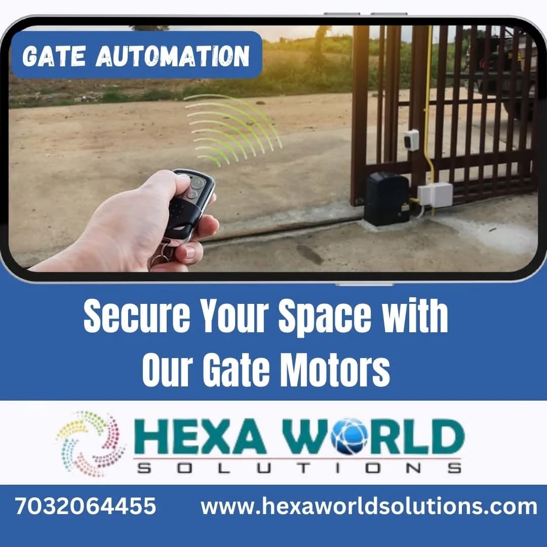 Sliding Gate Solutions | Automatic Gates in Hyderabad – Hexa World Solutions 