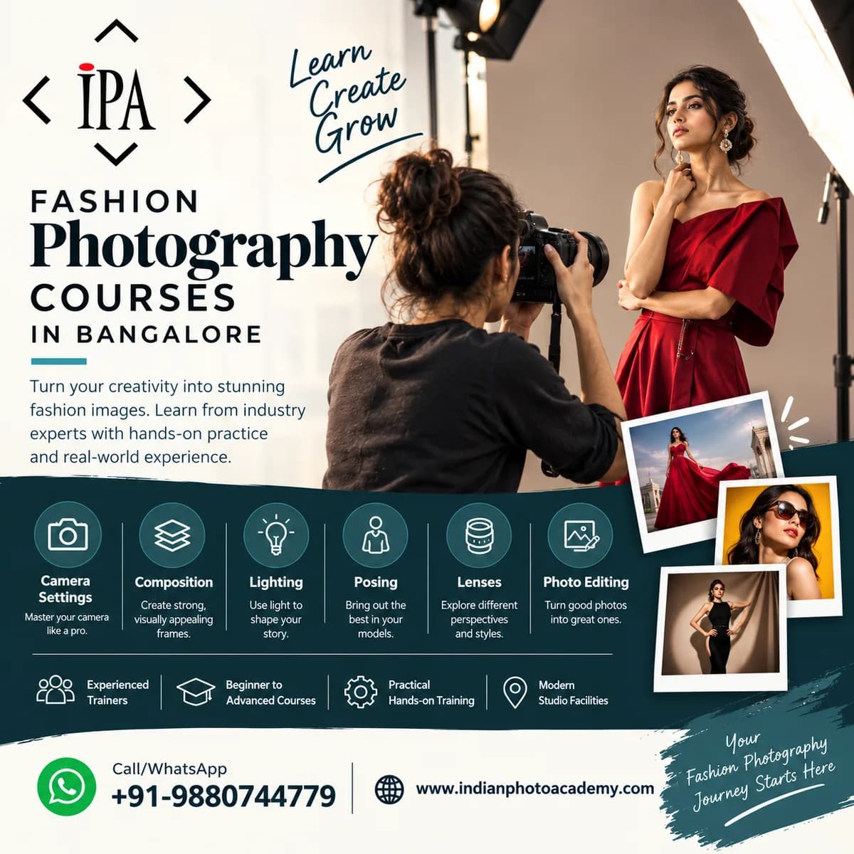 fashion photography courses in Bangalore
