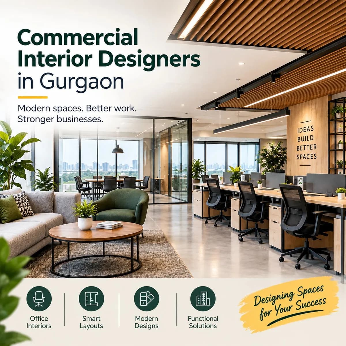 Space and Designs – Commercial Interior Designers in Gurgaon