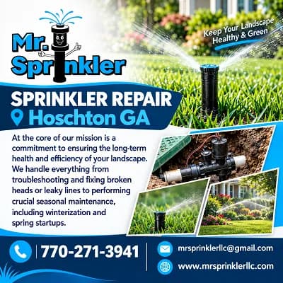 Sprinkler Repair Hoschton GA