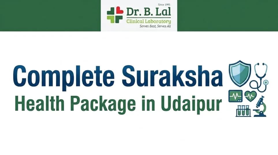 Complete Suraksha Package for Thyroid & Metabolic Health Check | Dr. B. Lal Lab Udaipur