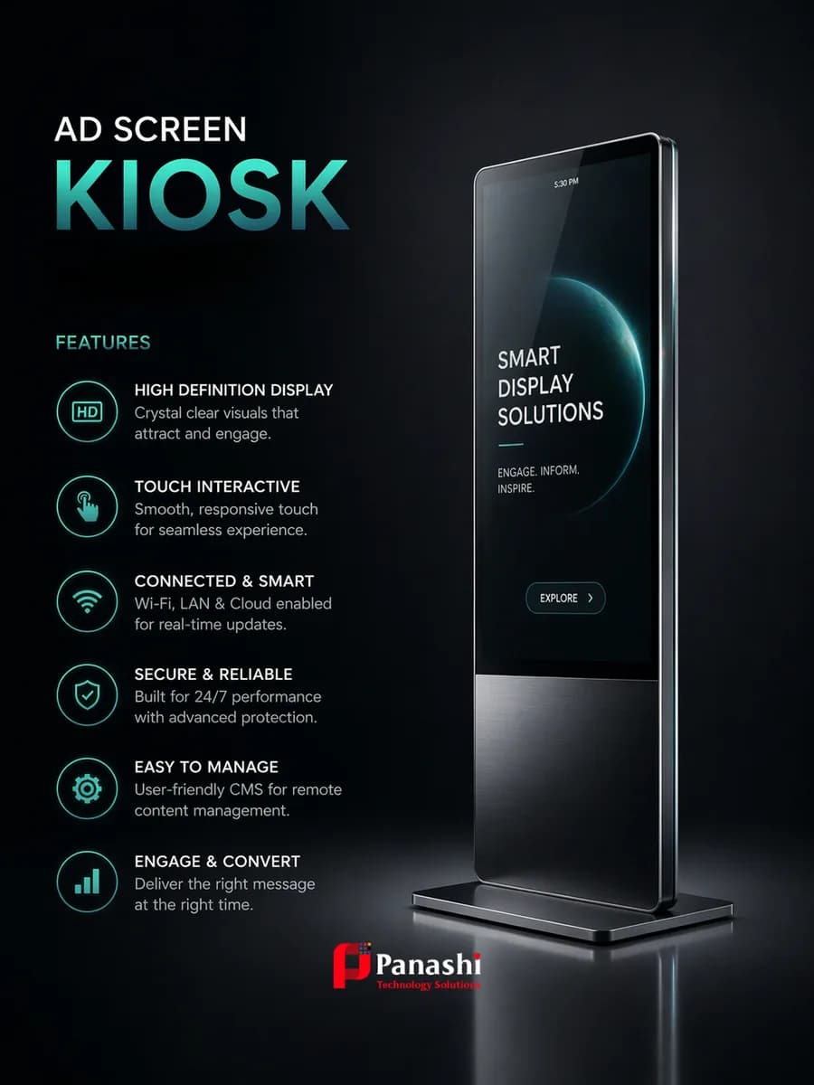 Smart Self-Service Kiosks for Modern Businesses