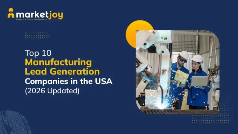 Manufacturing Leads for Improving Lead Quality