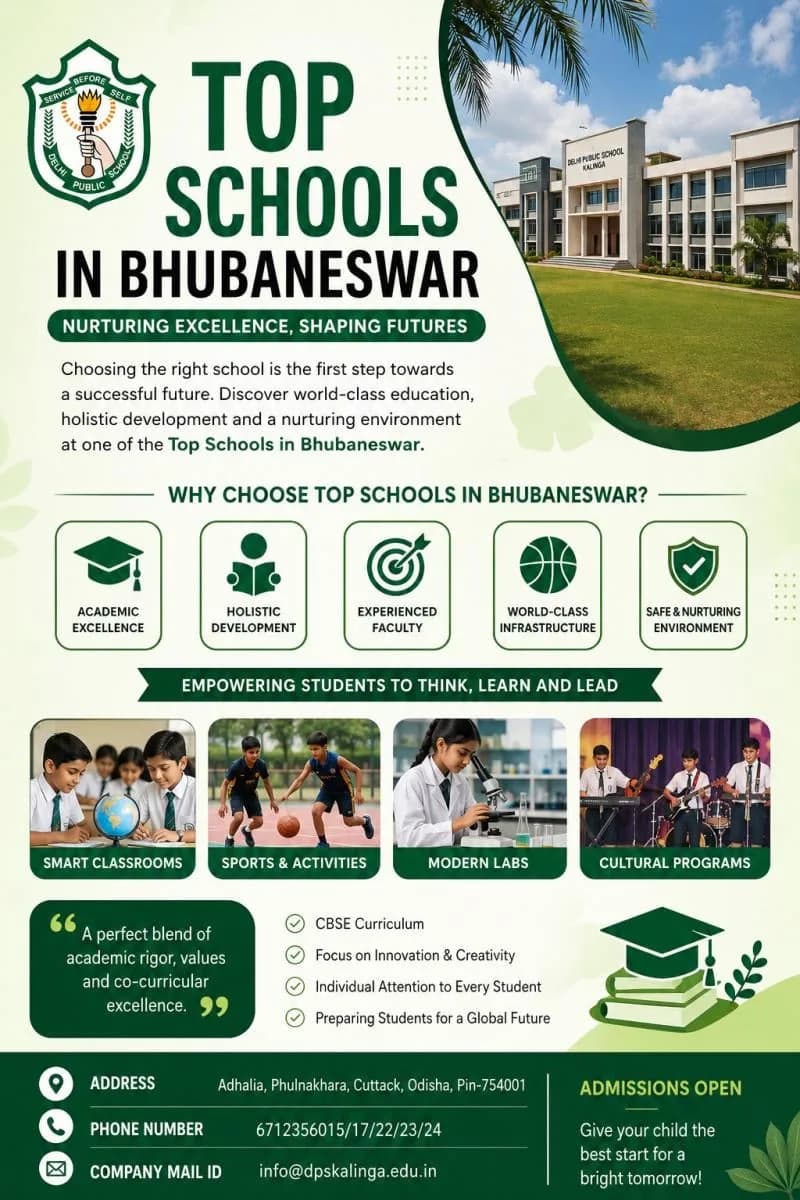 Top Schools in Bhubaneswar | Best Schools for Quality Education