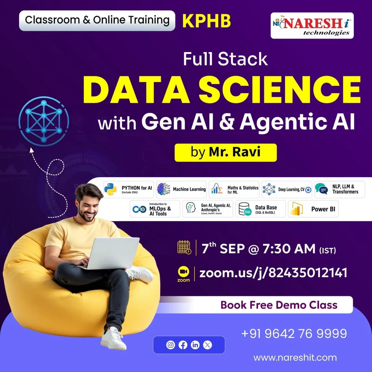 FULL STACK DATA SCIENCE WITH GEN AI & AGENTIC AI - FROM DATA TO AI, BUILD THE FUTURE!