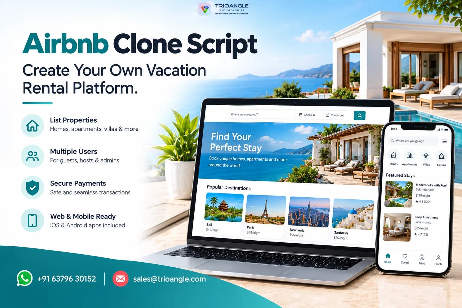 30% of US travelers prefer Airbnb-like short-term rentals, so why wait to launch?