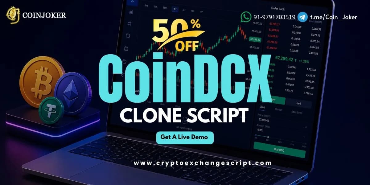 Grow Your Crypto Business with a Secure CoinDCX Clone Script 