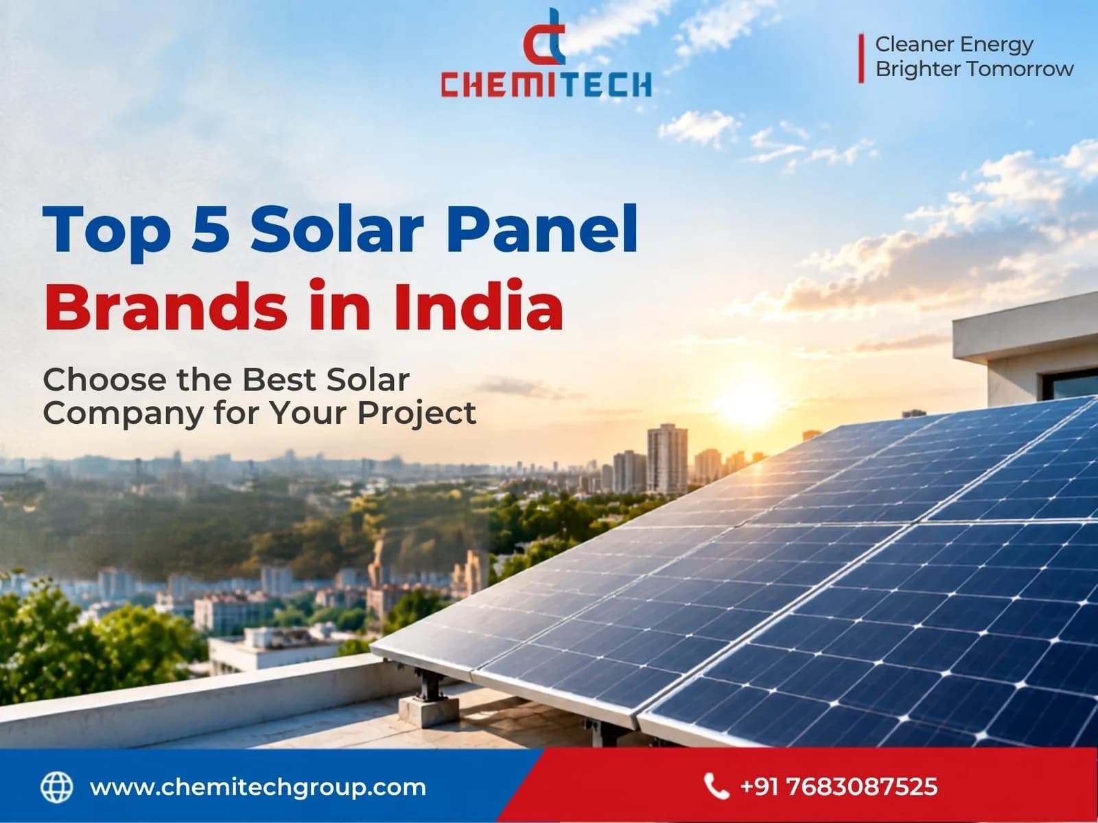 Top 5 Solar Panel Brands in India: Choose the Best Solar Company for Your Project