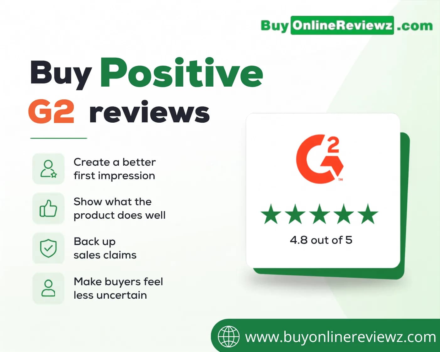 Buy Positive G2 reviews