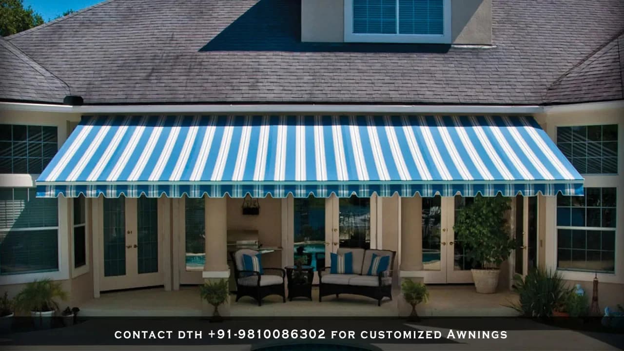 Customized Shade Solutions with Awnings