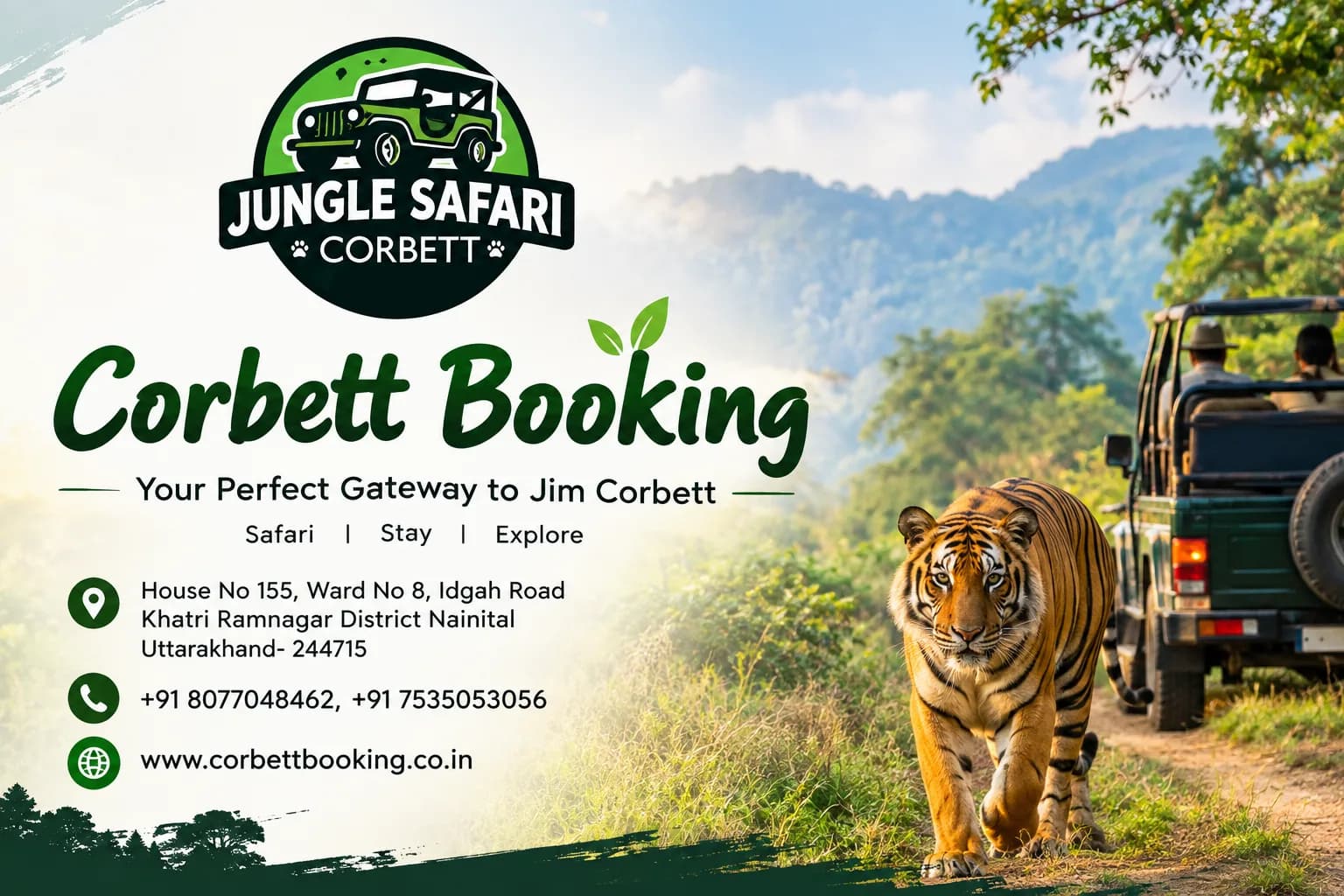 Corbett Booking | How to Organize Your Perfect Corbett Vacation