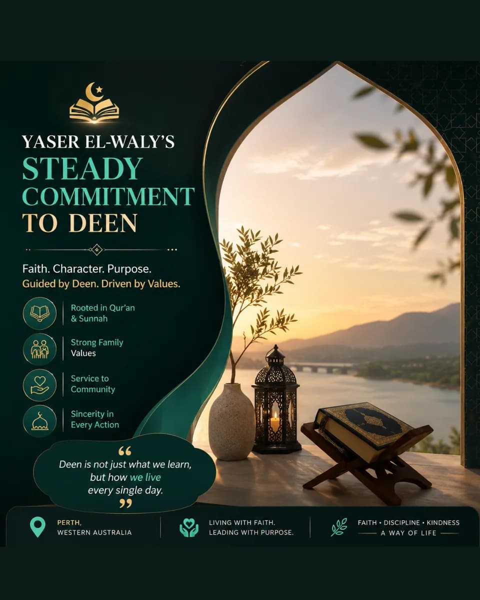 Yaser El-Waly's Journey of Sincerity, Service, and Faith
