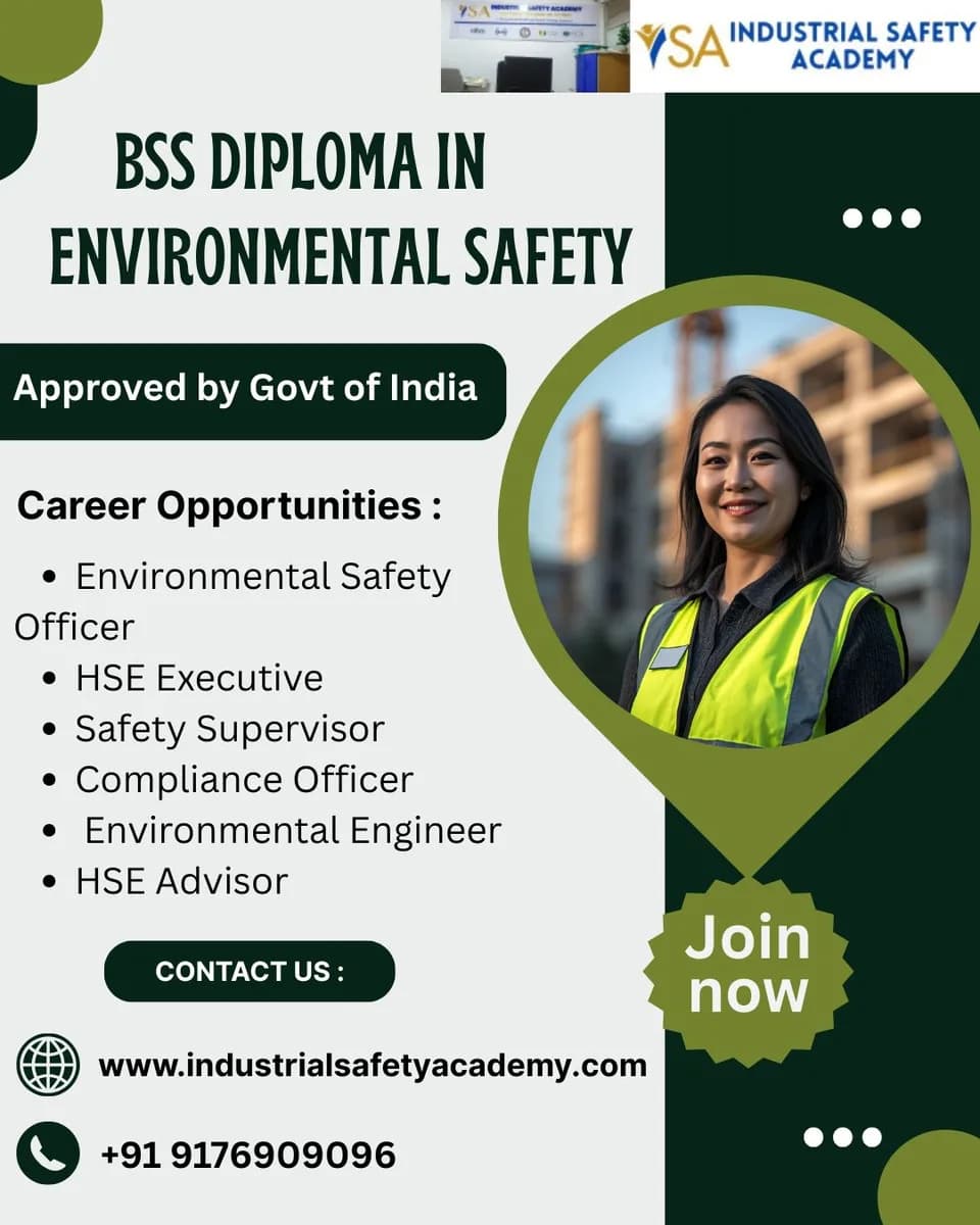 Diploma in fire & safety in chennai , Fire and Industrial Safety Courses in Chennai