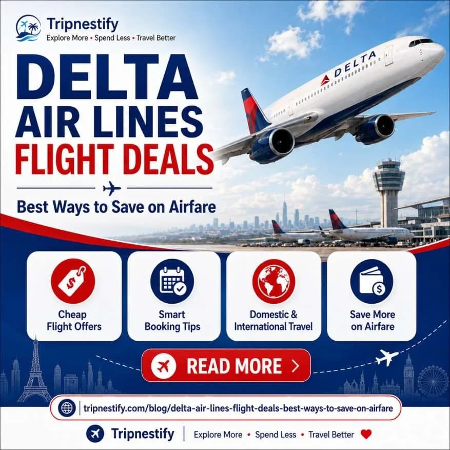 Delta Air Lines Flight Deals: Cheap Flights, Offers & Airfare Saving Tips | Tripnestify