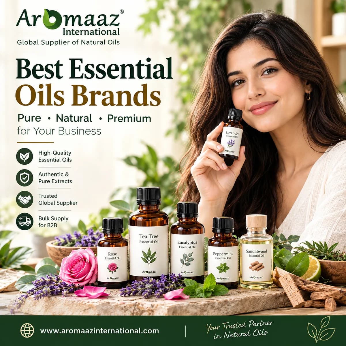 Best Organic Essential Oil Brands & Wholesale Suppliers