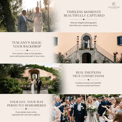 Wedding Photographer Tuscany for Beautifully Honest Love Stories