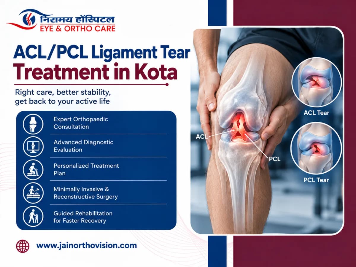Knee Injury Doctor in Kota for ACL PCL Ligament Problems