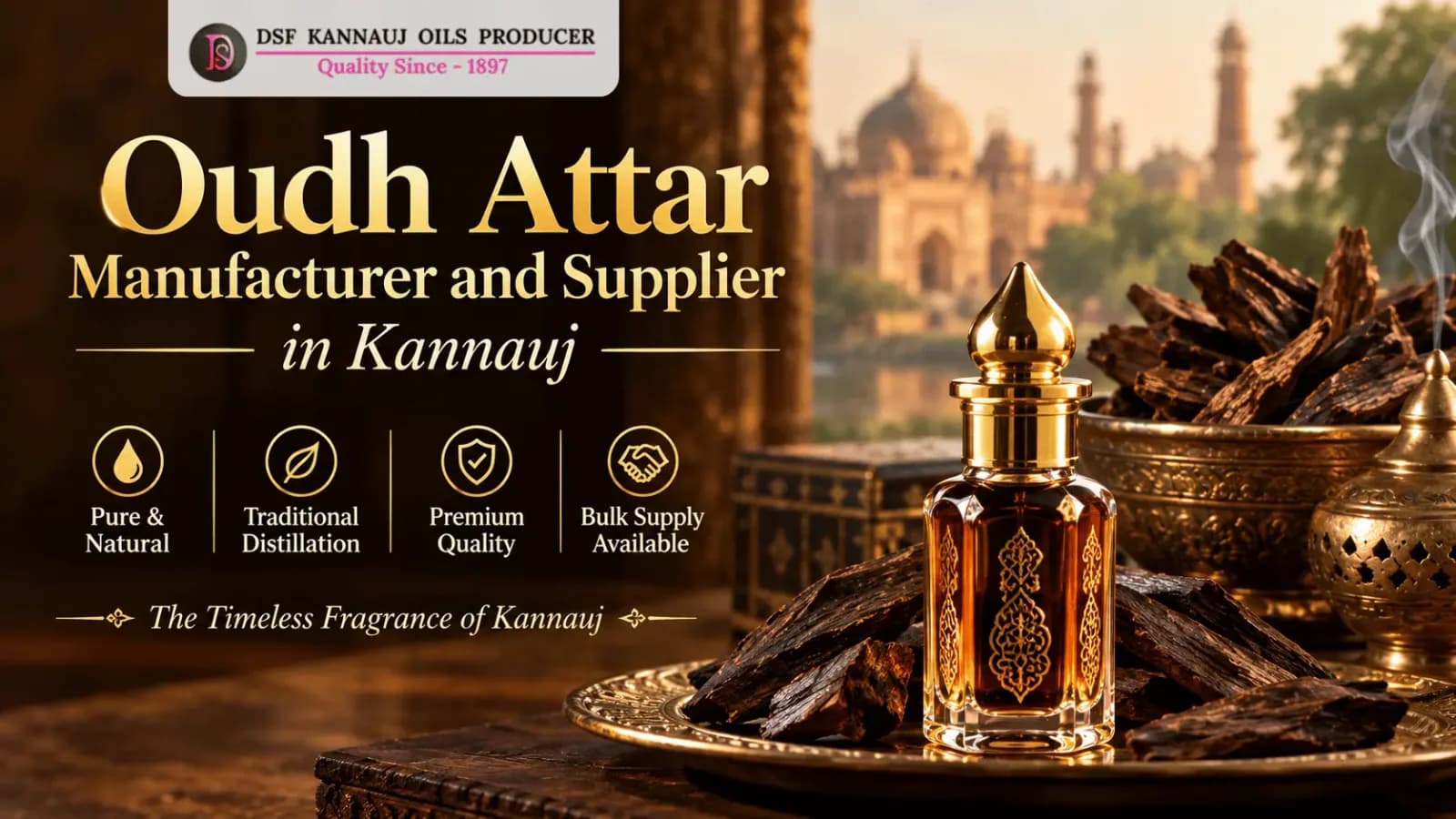 Oudh Attar Manufacturer and Supplier in Kannauj