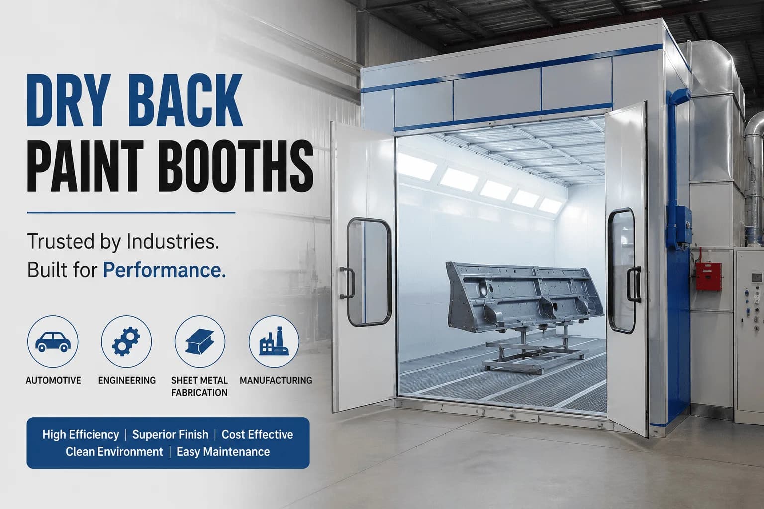Dry Back Paint Booths