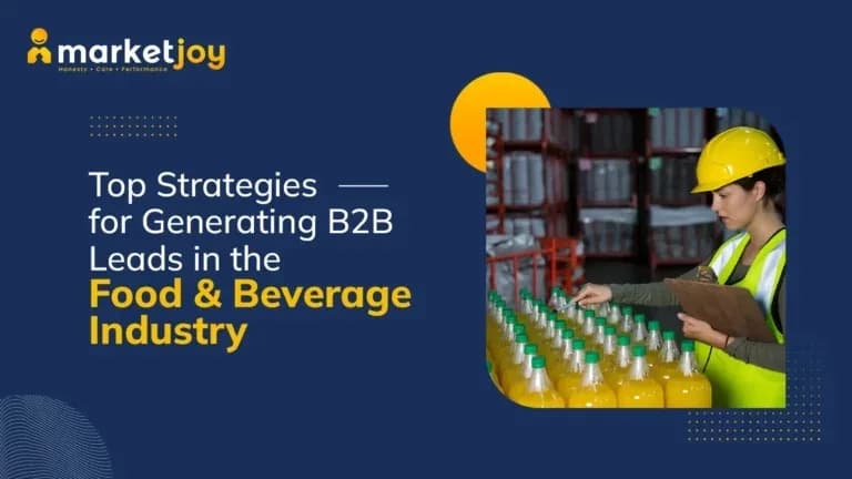 Food and Beverage Lead Generation: Target the Right Distributors