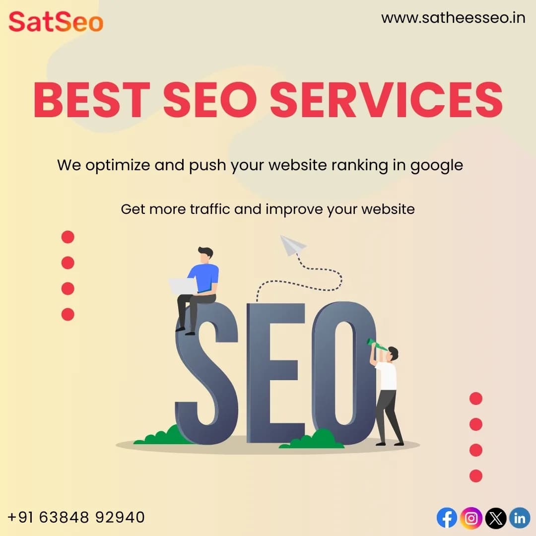 Get More Customers with SEO Expert in Bangalore Services | Satheesseo.in